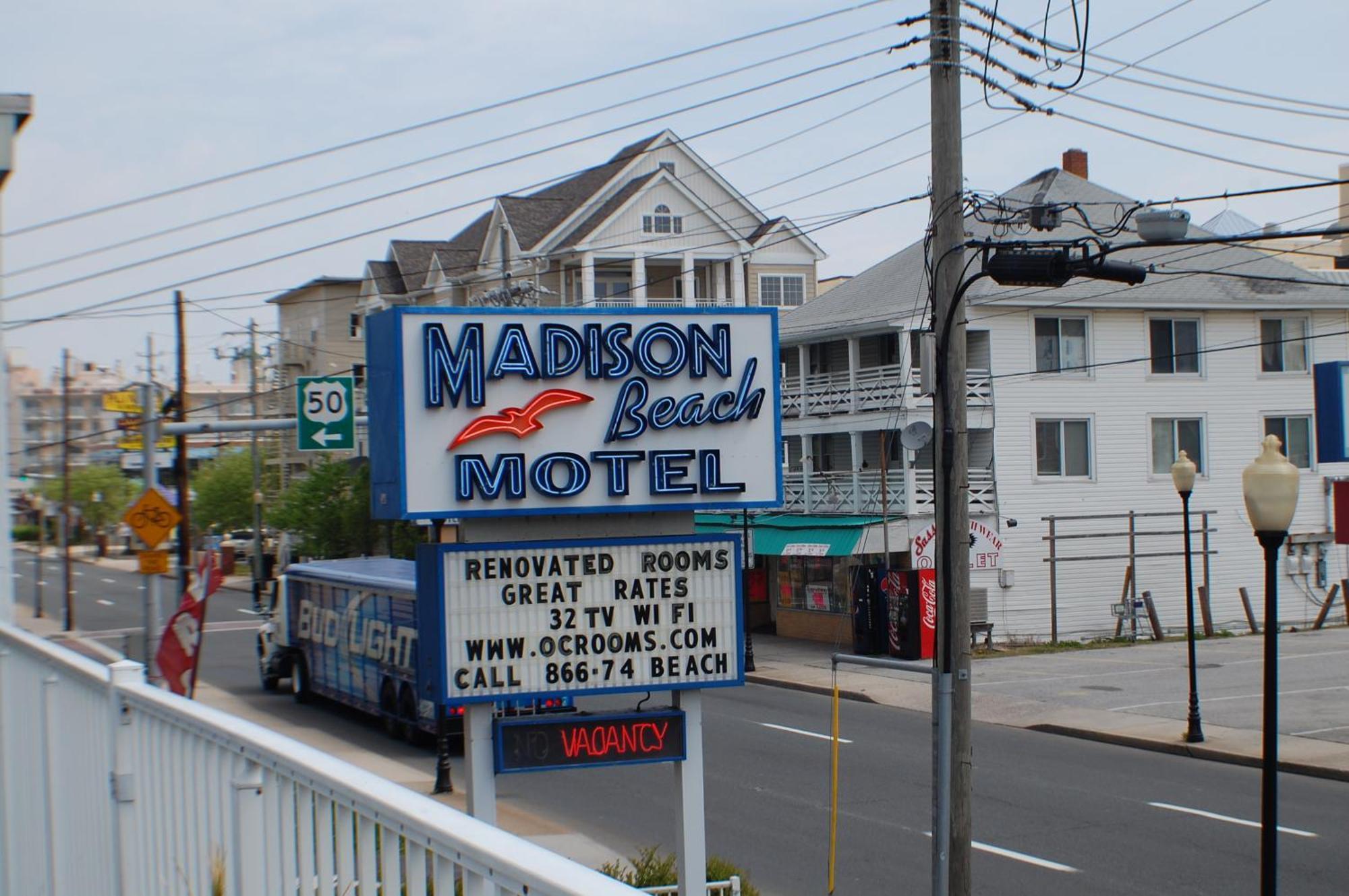 Madison Beach Motel Ocean City Esterno foto