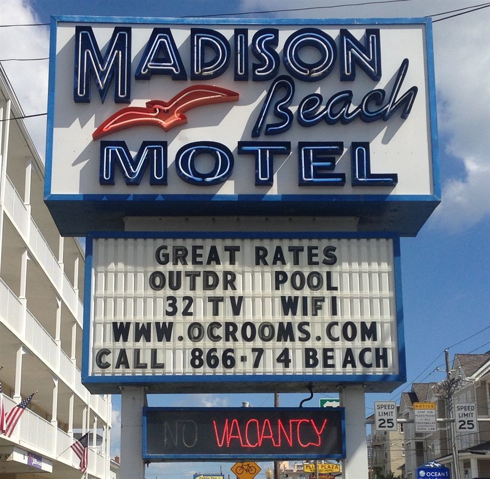 Madison Beach Motel Ocean City Esterno foto